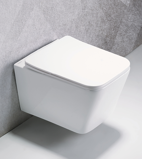 Rimless WC With Slim UF Seat Cover  – Aquant India